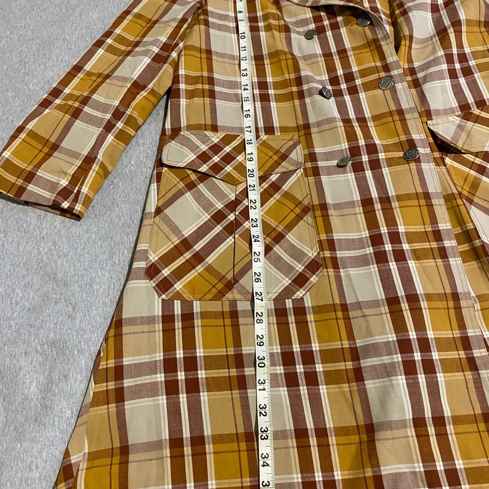 Timeless Trench coat Vintage 1970’ish Preppy  jacket Rare/distinctive buttons - Picture 10 of 13